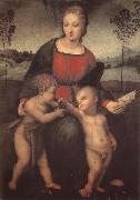 RAFFAELLO Sanzio The virgin mary  and John Spain oil painting artist